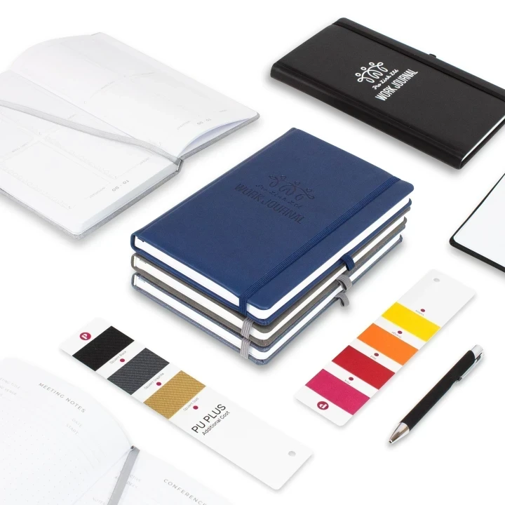 Customisable Work Journal PU A5 Notebook