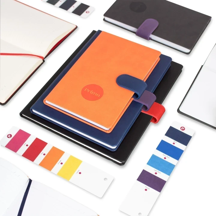 Customisable PU and Magnet Clasp A5 Notebook