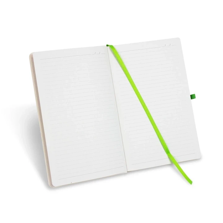 Customisable Eco Custom A5 Notebook - Corn, Grass, Kraft, Citrus