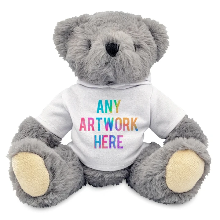 Archie Bear In White Hoodie 20cm