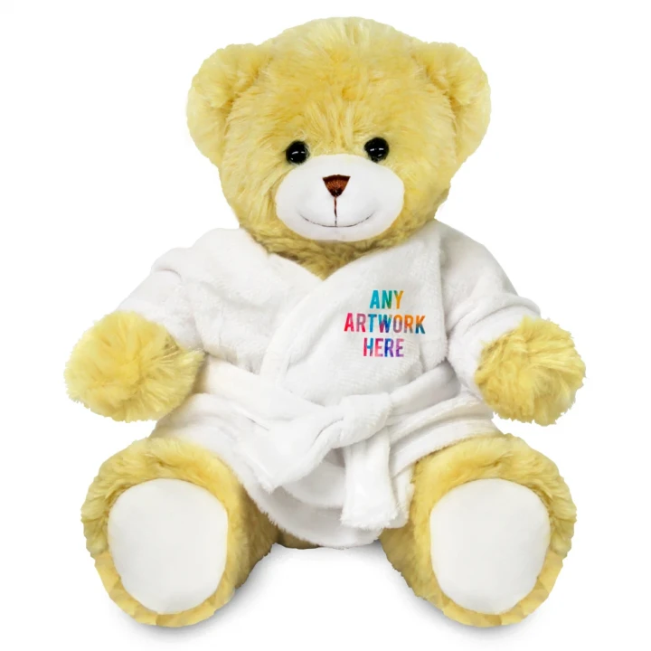 Elizabeth Bear In White Bathrobe 20cm