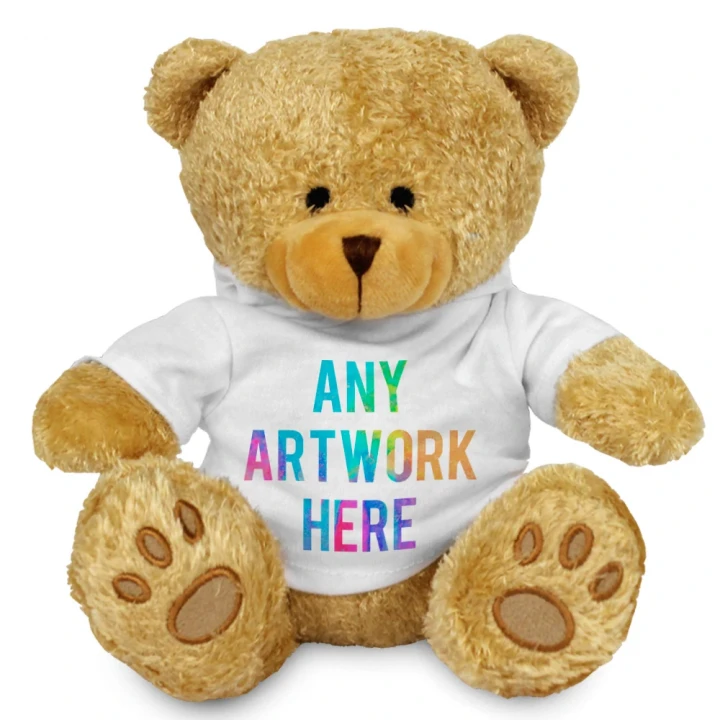 Edward II Bear In White Hoodie 22cm