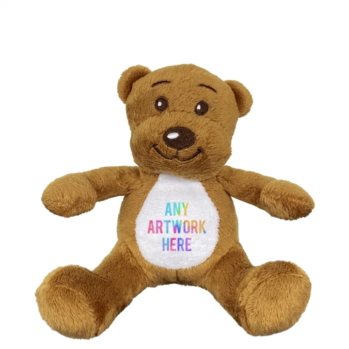Albert Bear With Tummy Print 12m