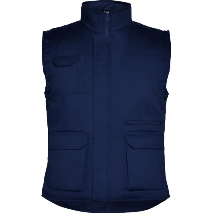 Almanzor multi-purpose workwear bodywarmer with high neck