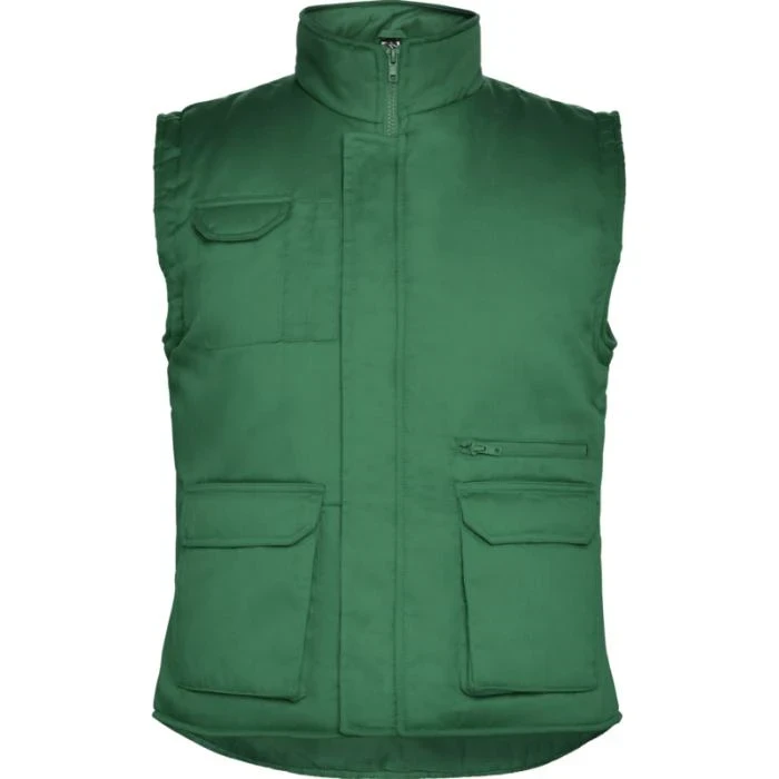 Almanzor multi-purpose workwear bodywarmer with high neck