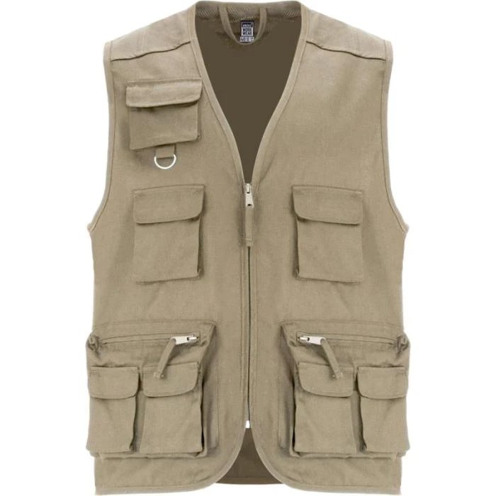 Venera 200 g/m2 v-neck multi-pocket workwear vest