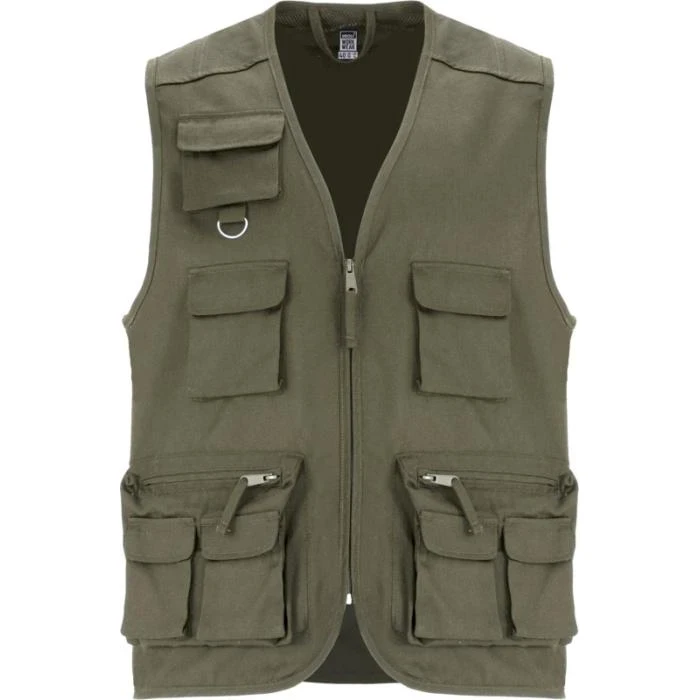 Venera 200 g/m2 v-neck multi-pocket workwear vest