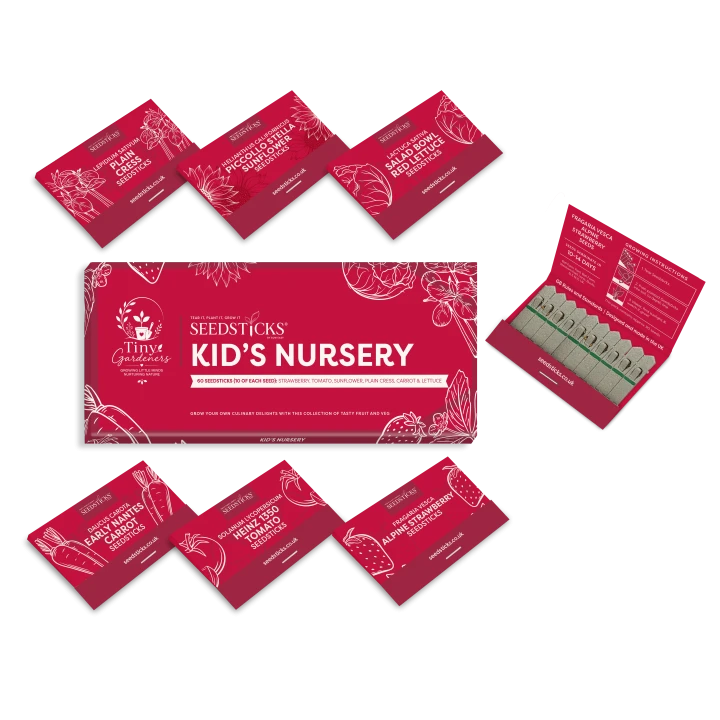 Seed Gift Bars - Kid's Nursery Seedsticks