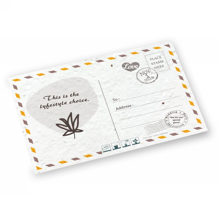 Seeded Paper Postcards A7 (1PP)