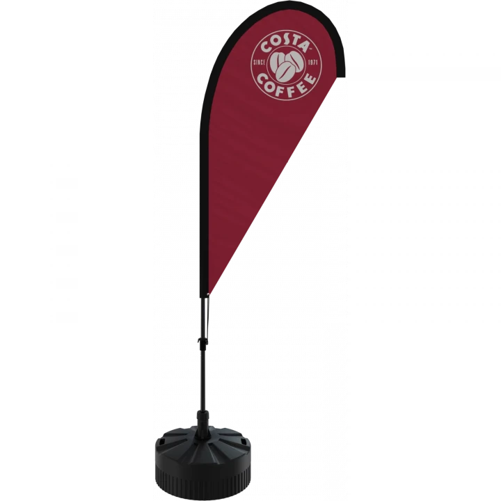Teardrop Flag Kit - Small (2.8m)  - Single Sided
