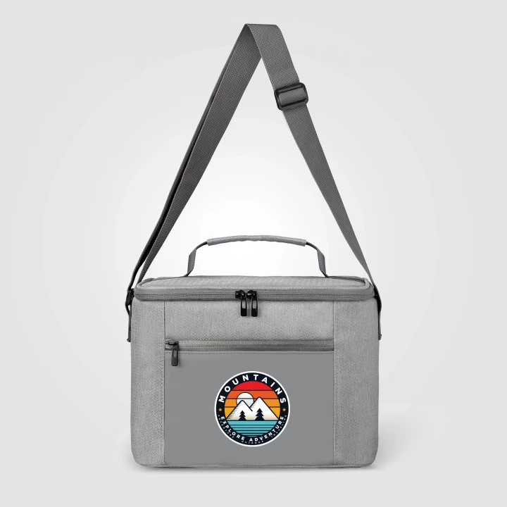 City Pack 600D rPET Zippered Cooler Bag 10L