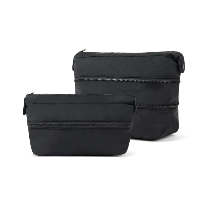 VINGA Baltimore Neo RCS expandable toiletry bag