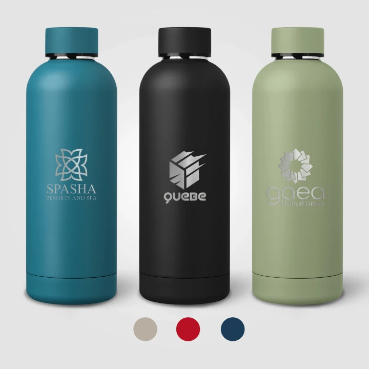 Astrid Recycled Stainless Steel Double Wall Bottle 530ml