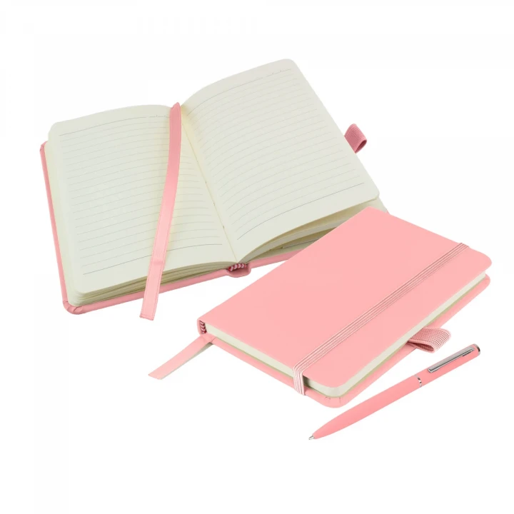 Small Wilson Soft Touch A6 Notebook & Wright Pen Set