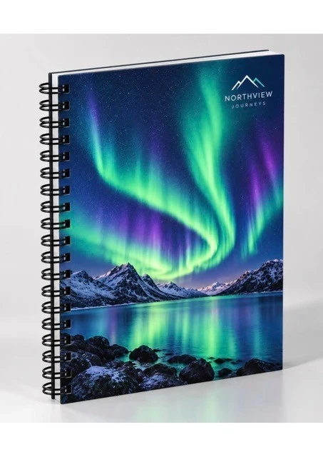 Willingham Full Colour Wiro A5 Notebook