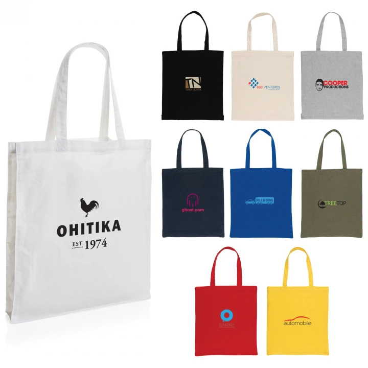 Impact Aware Recycled Cotton Tote W/Bottom