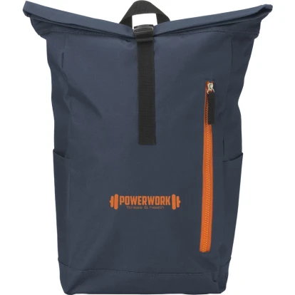Roll-top backpack