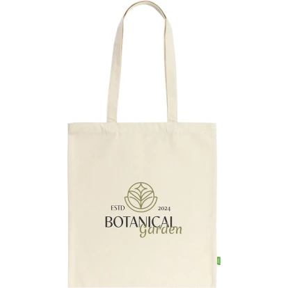 Organic canvas shopper 320gsm/9.43oz