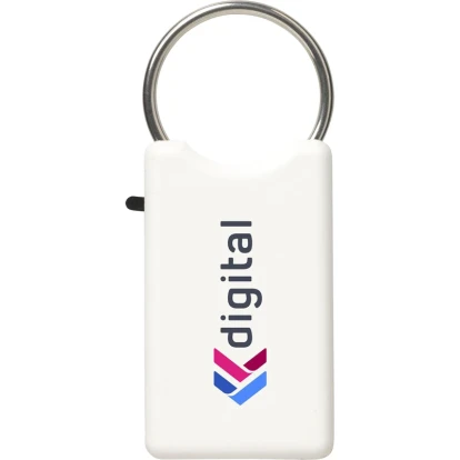 Recycled plastic keyring