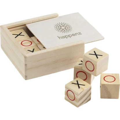 Tic-Tac-Toe bamboo game