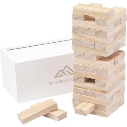 Wooden stacking game