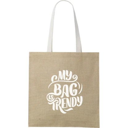 Jute shopping bag