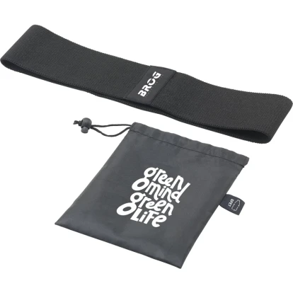 RPET resistance band in a pouch