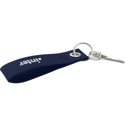 RPET felt keyring