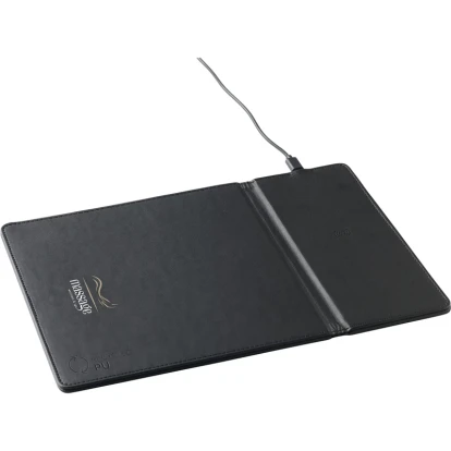 Recycled wireless charging mouse mat