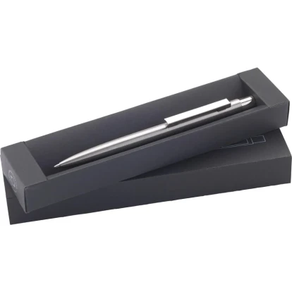 Recycled stainless steel ballpen in a gift box