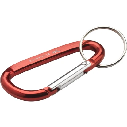 Recycled aluminium carabiner