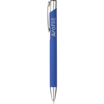 Ebony soft touch ballpen