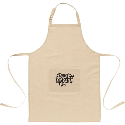 Organic cotton apron 180gsm/5.3oz