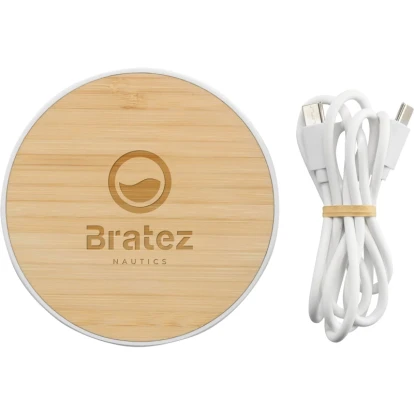Bamboo 15W wireless fast charger