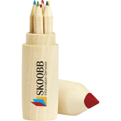 Coloured pencil set 6pc