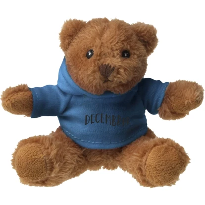 Hooded bear bear soft toy