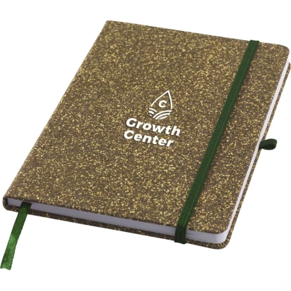 Tea and cork notebook approx A5
