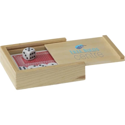 Dice and card game