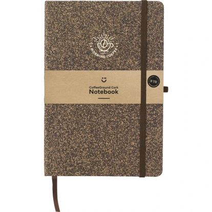 Coffee and cork notebook approx A5