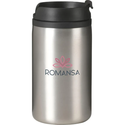 Recycled steel double walled cup 300 ml