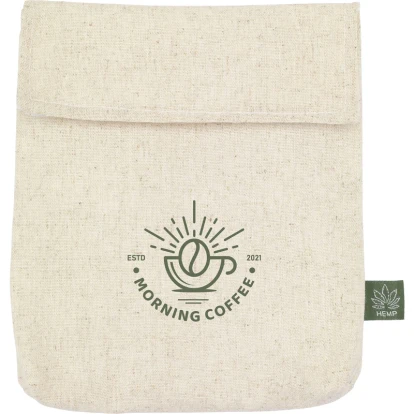 Hemp sandwich pouch bag 