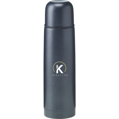 Recycled double walled steel flask 500ml