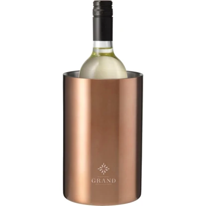 Recycled stainless steel wine cooler