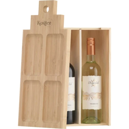 Rackpack wine gift box & tapas plate
