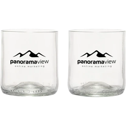 Rebottled® 2-pack drinking glasses