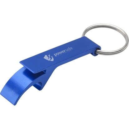 Recycled bottle opener keyring