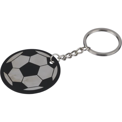 Ciro Recycled Stainless Steel Football Keyring