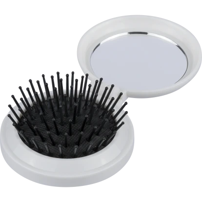 Brush and Mirror in a Recycled Case
