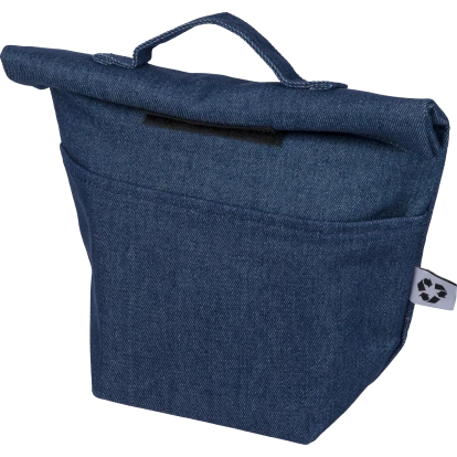 Mira Recycled Denim Cooler Roll-Top Bag