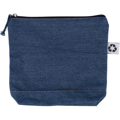 Orin Recycled Denim Cosmetic Bag